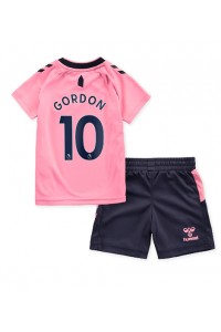 Everton Anthony Gordon #10 Babytruitje Uit tenue Kind 2022-23 Korte Mouw (+ Korte broeken)